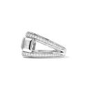 Tamara Comolli CURRICULUM VITAE 3 Ring mit Diamant Pavé medium - Bild 2