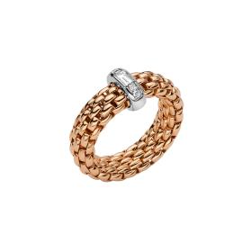 Weißgold, Ringe, FOPE Vendôme Flex'it Ring mit Diamanten 58302AX_BB_R_XBX_00S