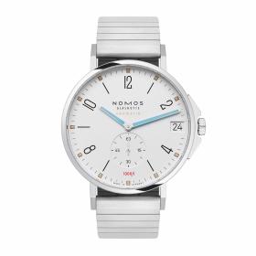 Herrenuhr, NOMOS Glashütte Tangente Sport neomatik 42 Datum 580