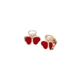 Roségold, Ohrringe, Chopard Happy Hearts Wings Ohrstecker 83A083-5801