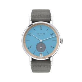 Unisex, NOMOS Glashütte Tangente 38 Datum Delfin  179.S22