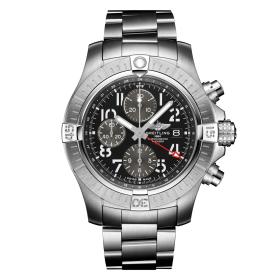 Herrenuhr, Breitling Avenger Chronograph GMT 45 A24315101B1A1