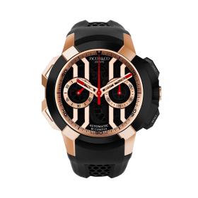 Herrenuhr, Jacob&Co EPIC X CHRONO 44MM ROSE GOLD AND BLACK CERAMIC EC430.43.AB.AA.ABRUA