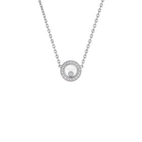 Weißgold, Halsschmuck, Chopard Happy Diamonds Icons Halskette 81A017-1201