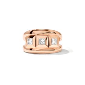 Roségold, Ringe, Tamara Comolli CURRICULUM VITAE Ring 3 small R-CV3-s-Pr-rg