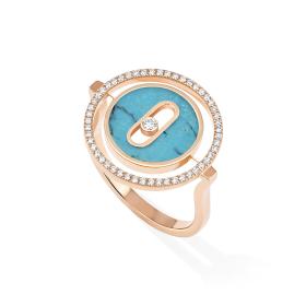 Roségold, Ringe, Messika Lucky Move Ring KM Türkis 12098-PG