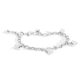 Weißgold, Armschmuck, Tamara Comolli MIKADO Charm Diamant Pavé Armband B-MC-ch-p-wg