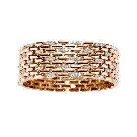 Roségold, Armschmuck, Leo Wittwer Contemporary Armband 61-0983073-1000