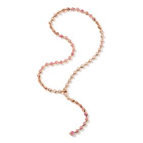 Roségold, Halsschmuck, Tamara Comolli SNOWFLAKES Collier Rivière Classic 'Blush'  C-SF-Riv-Cl-Blu-rg