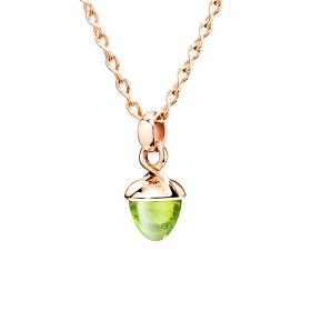 Roségold, Halsschmuck, Tamara Comolli MIKADO Bouquet Anhänger Peridot P-MB-Per-rg