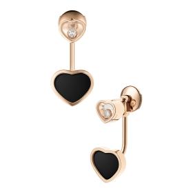 Roségold, Ohrringe, Chopard Happy Hearts Ohrringe 83A082-5201