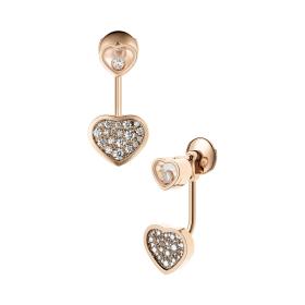 Roségold, Ohrringe, Chopard Happy Hearts Ohrstecker 83A082-5009