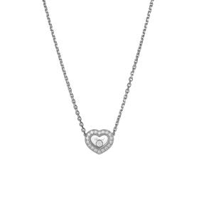 Weißgold, Halsschmuck, Chopard Happy Diamonds Icons Halskette 81A054-1201