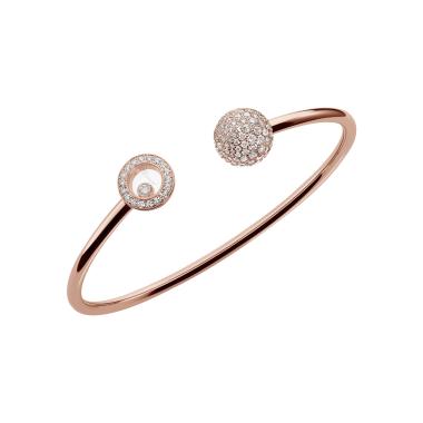 Armschmuck, Roségold, Chopard Happy Diamonds Planet Armreif