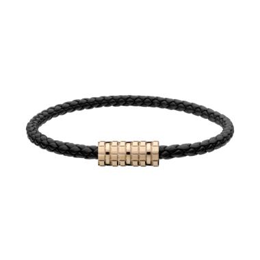 Armschmuck, Leder, Chopard Ice Cube Armband 