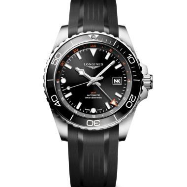 Herrenuhr, Automatik, Longines Hydroconquest GMT