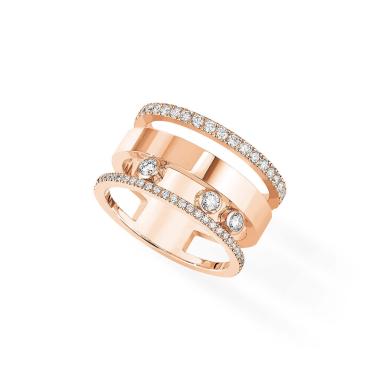 Ringe, Roségold, Messika Move Romane GM Ring