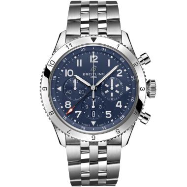 Herrenuhr, Automatik, Breitling Super AVI B04 Chronograph GMT 46 Tribute to Vought F4U Corsair