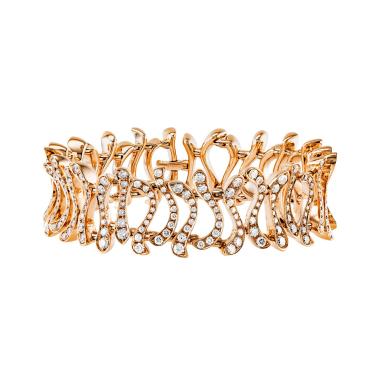 Armschmuck, Roségold, Hans D. Krieger Armband 