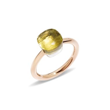 Ringe, Weißgold, Pomellato Ring Nudo