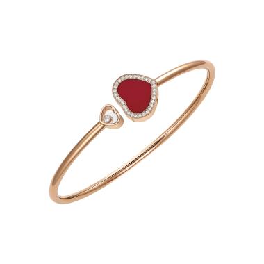 Armschmuck, Roségold, Chopard Happy Hearts Armreif