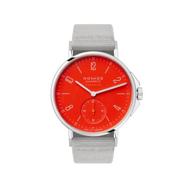 Unisex, Automatik, NOMOS Glashütte Ahoi neomatik signalrot