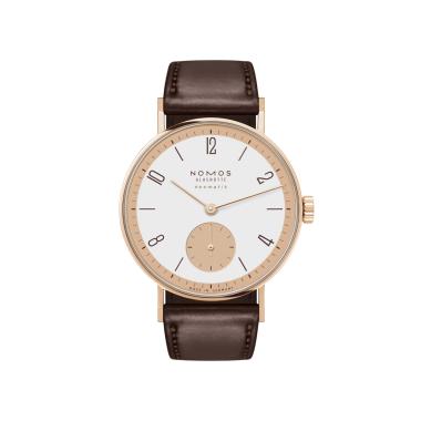 Damenuhr, Automatik, NOMOS Glashütte Tangente Roségold neomatik – 175 Years Watchmaking Glashütte