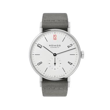 Herrenuhr, Handaufzug, NOMOS Glashütte Tangente 38 – 50 ans de Médecins Sans Frontières