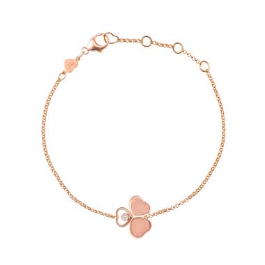 Armschmuck, Roségold, Chopard Happy Hearts Wings Armband