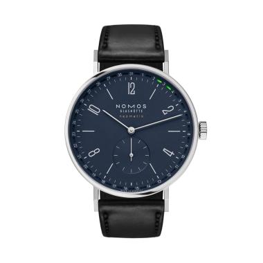 Herrenuhr, Automatik, NOMOS Glashütte Tangente neomatik 41 Update nachtblau