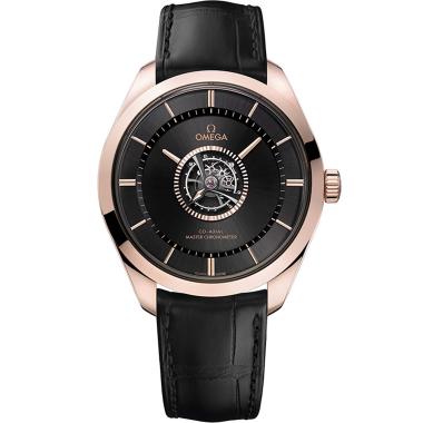 Herrenuhr, Handaufzug, Omega De Ville Tourbillon