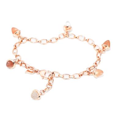 Armschmuck, Roségold, Tamara Comolli MIKADO Armband Charm Camel