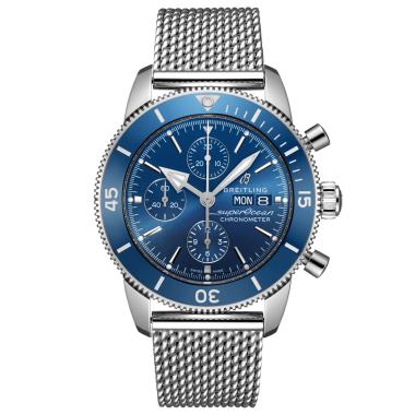 Herrenuhr, Automatik, Breitling Superocean Heritage Chronograph 44