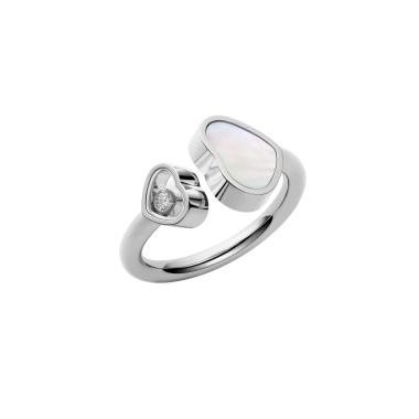 Ringe, Weißgold, Chopard Happy Hearts Ring