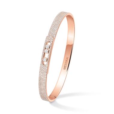 Armschmuck, Roségold, Messika Move Noa Armreif