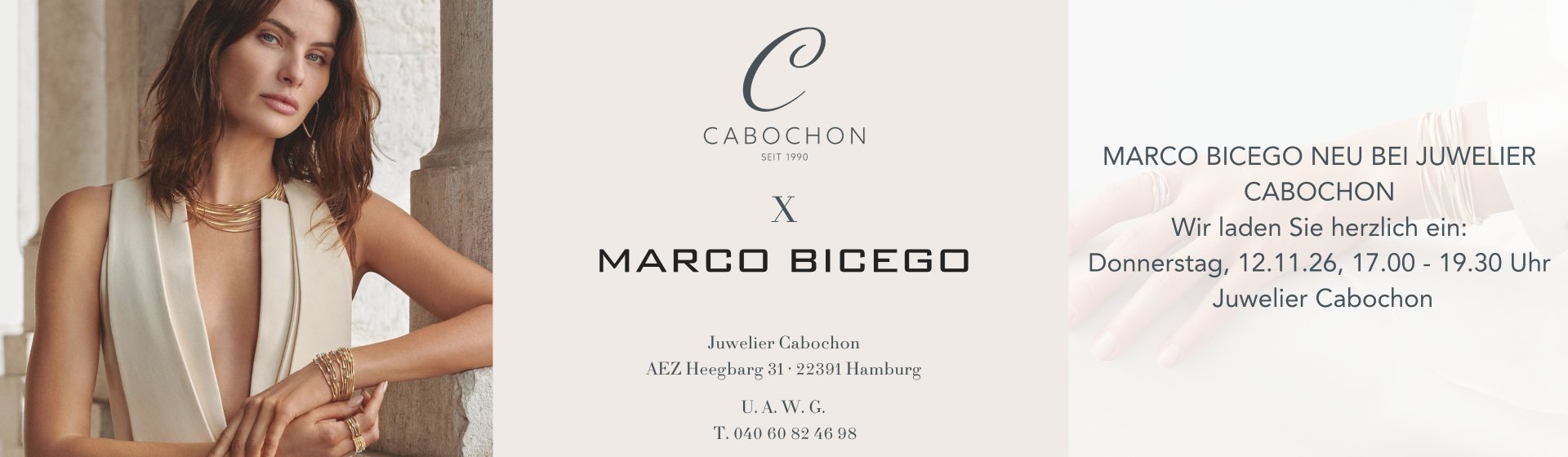 Marco Bicego Cabochon Banner Desktop